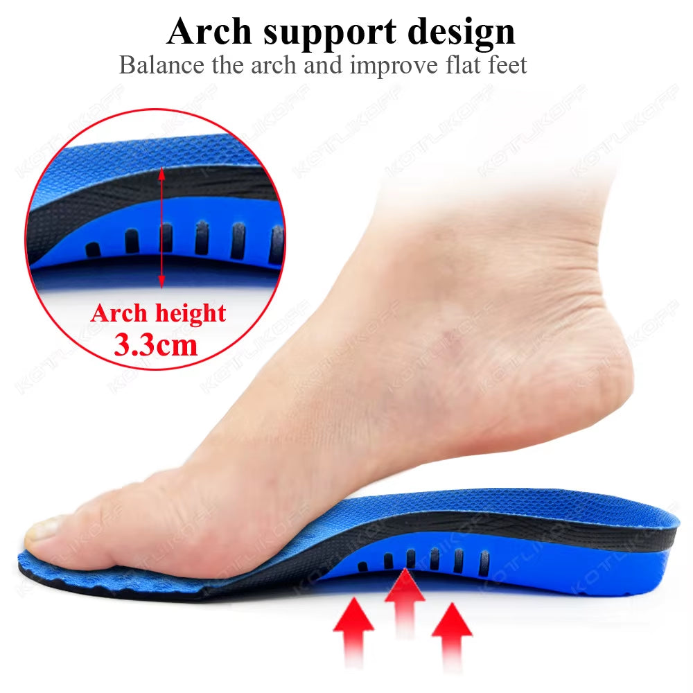 Best Insoles for Feet Orthopedic Valgus Insoles Templates Flat Foot Arch Running Arch Support Shoes Accessories Insert Men Women
