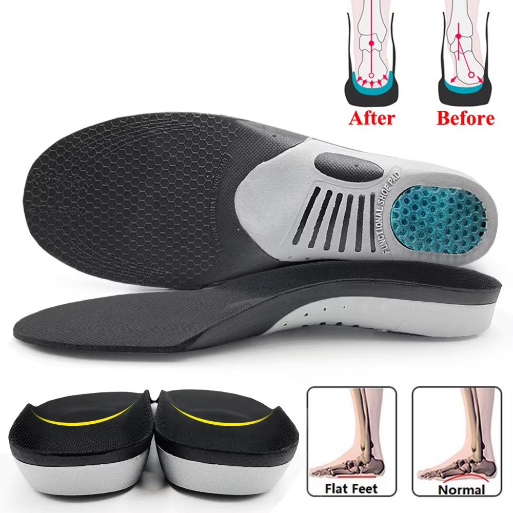 Best Insoles for Feet Orthopedic Valgus Insoles Templates Flat Foot Arch Running Arch Support Shoes Accessories Insert Men Women