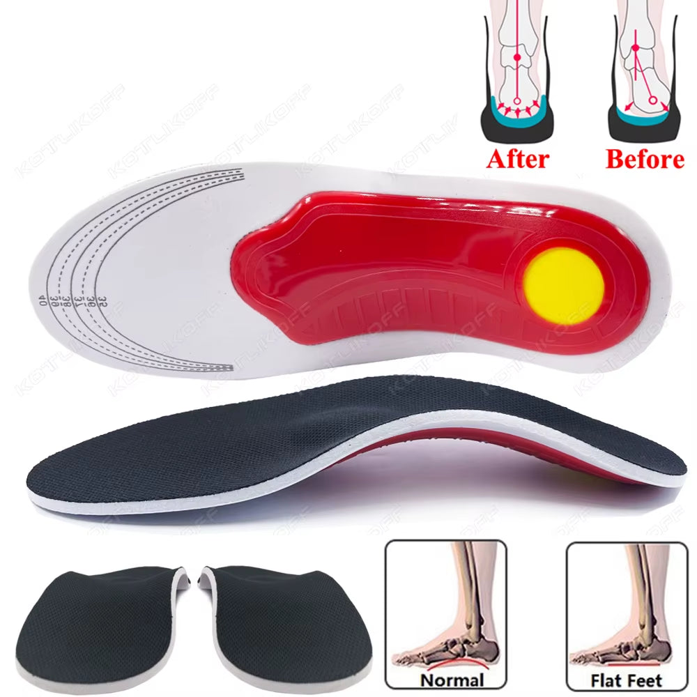 Best Insoles for Feet Orthopedic Valgus Insoles Templates Flat Foot Arch Running Arch Support Shoes Accessories Insert Men Women